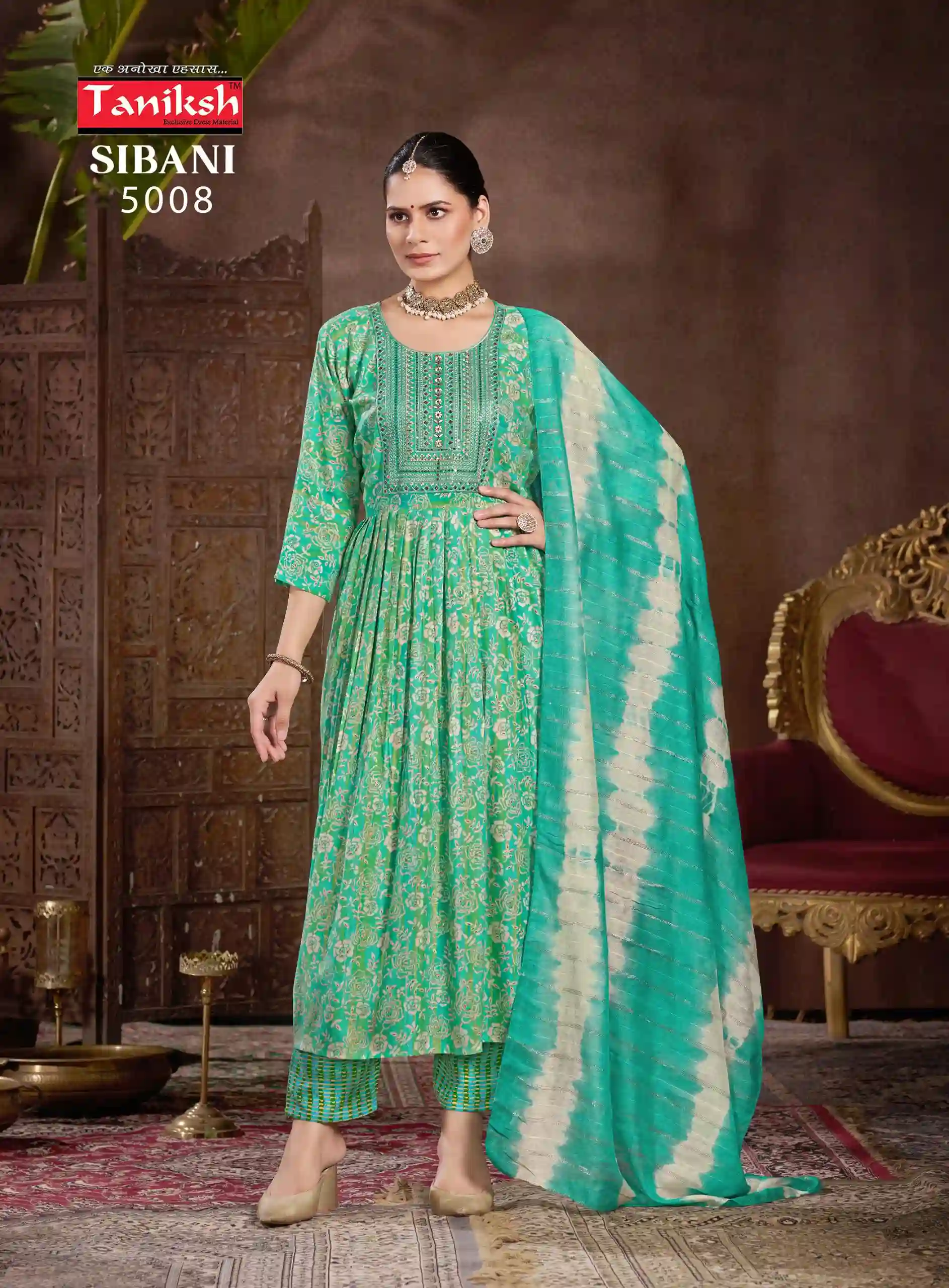 Taniksh Sibani Vol 5 Rayon Print Wholesale Readymade Salwar Suit Catalog — Wholesale Readymade Suit, MPA wholesale from Surat - Gallery Image 5